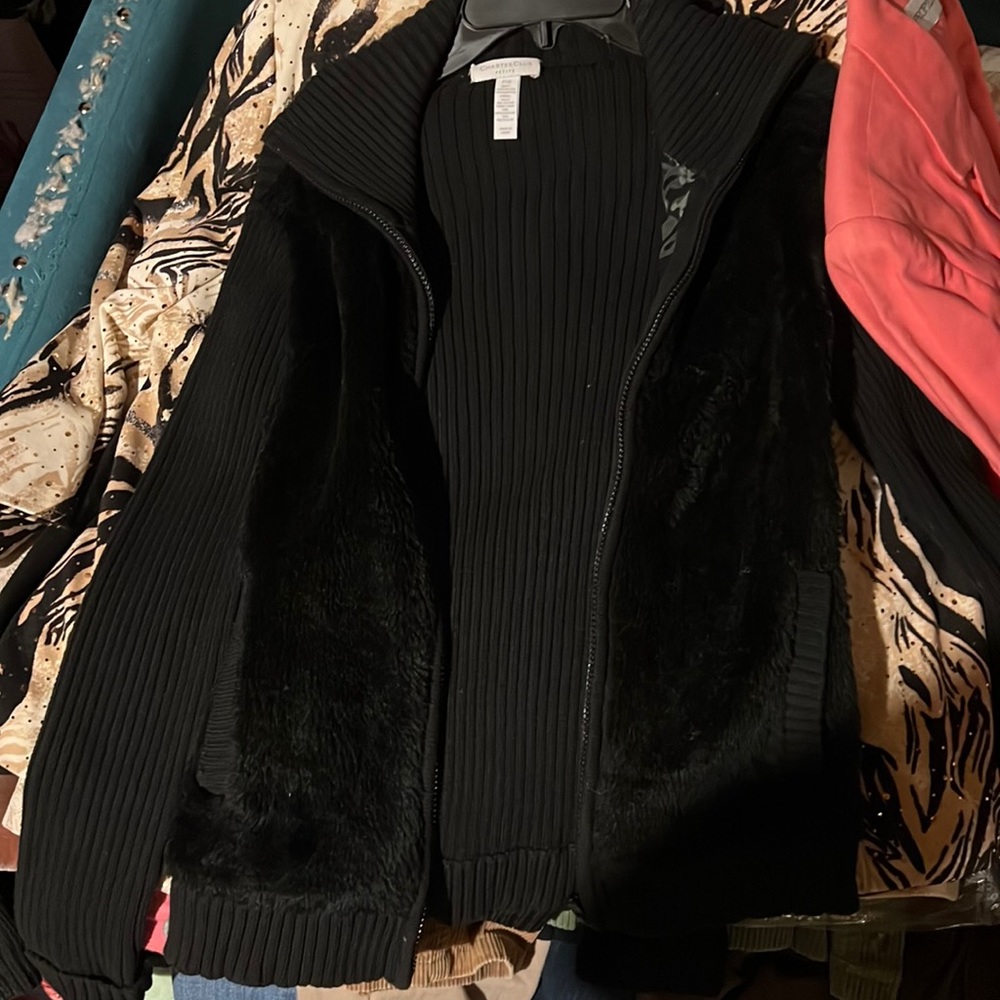 Fuzzy jacket